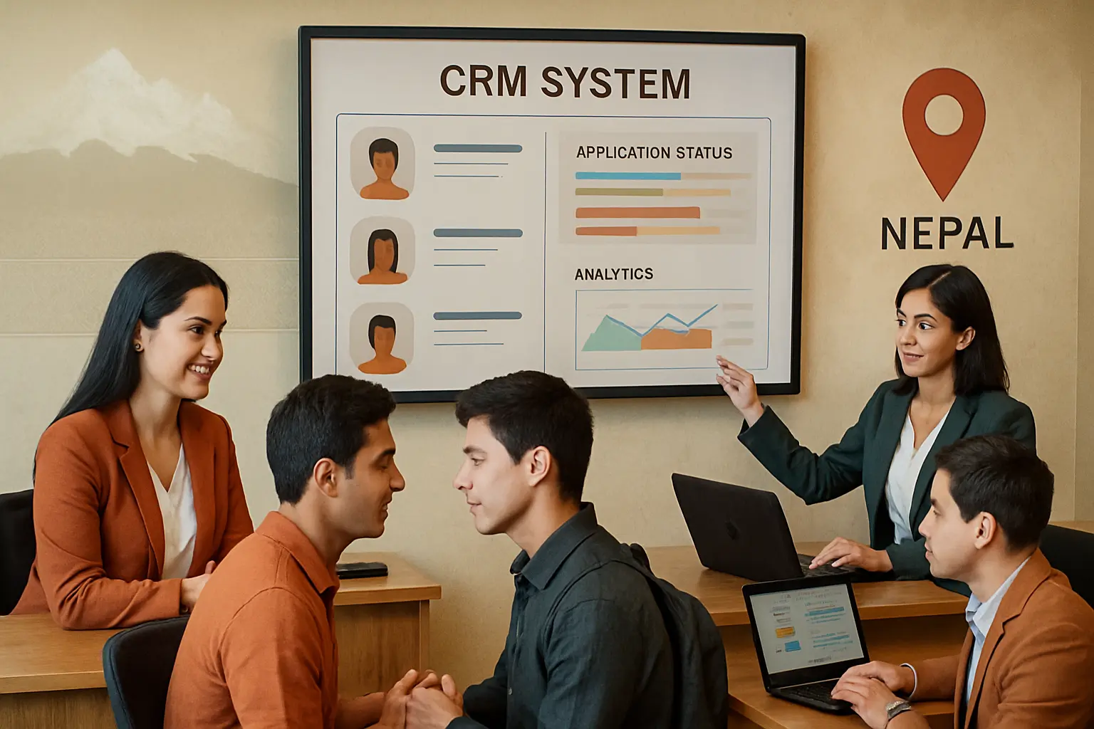 CRM System For Educational Consultancy